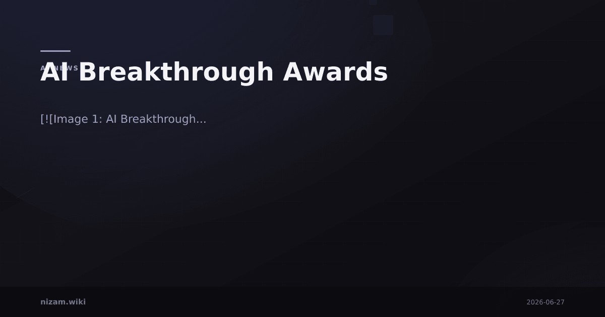 AI Breakthrough Awards