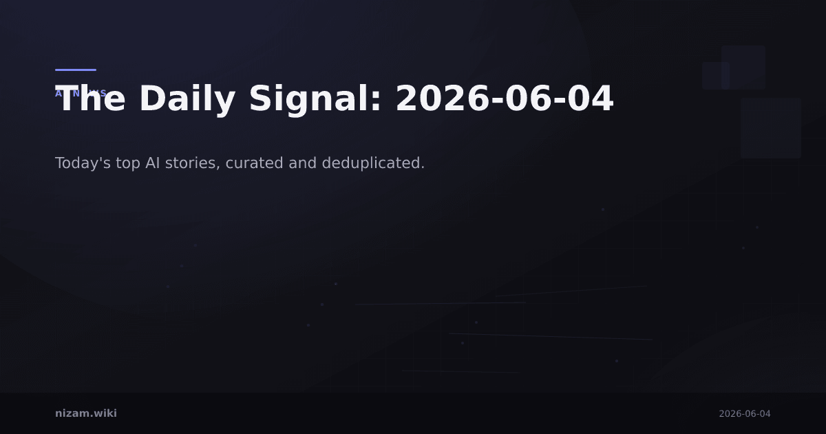 The Daily Signal: 2026-06-04