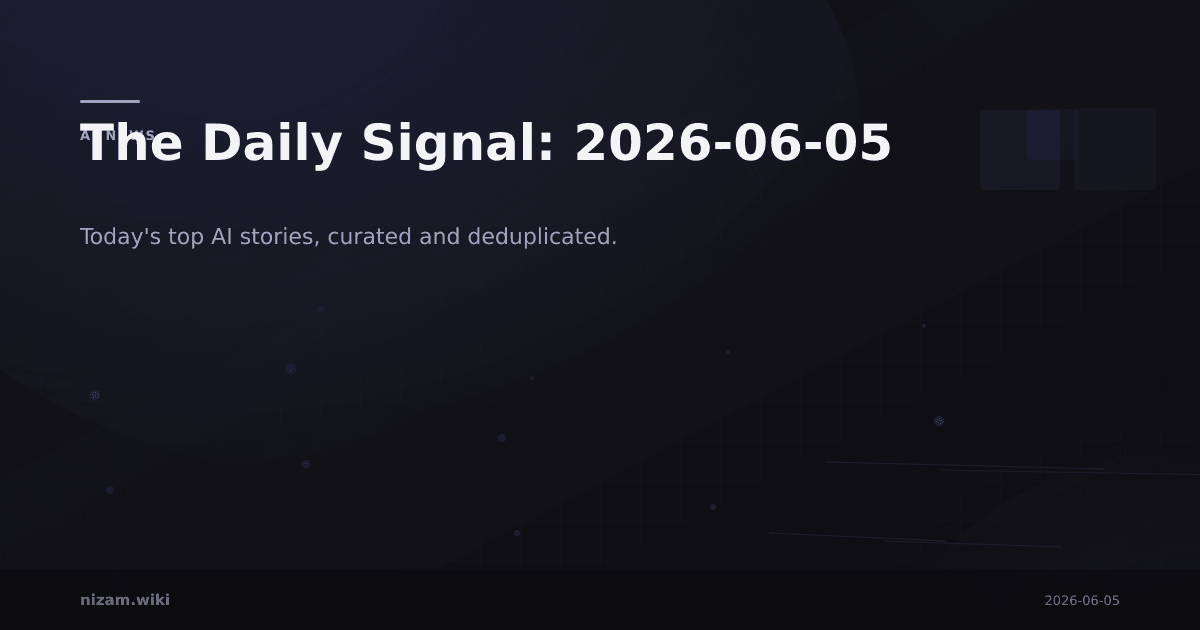 The Daily Signal: 2026-06-05