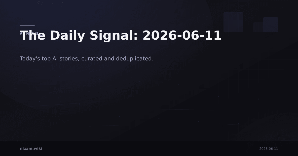 The Daily Signal: 2026-06-11