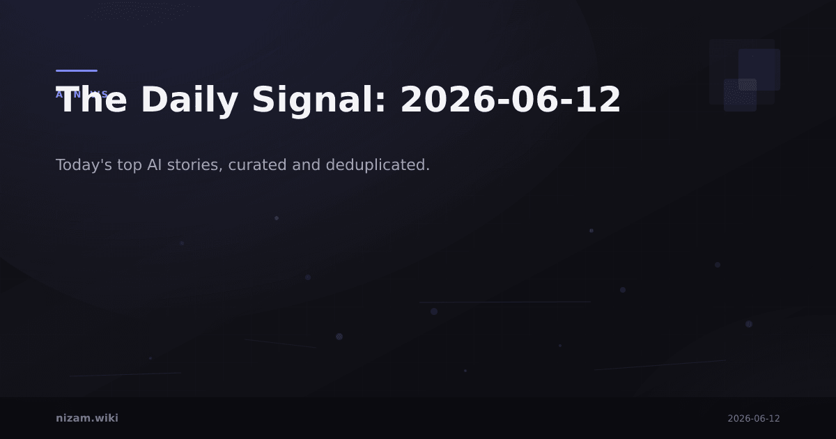 The Daily Signal: 2026-06-12