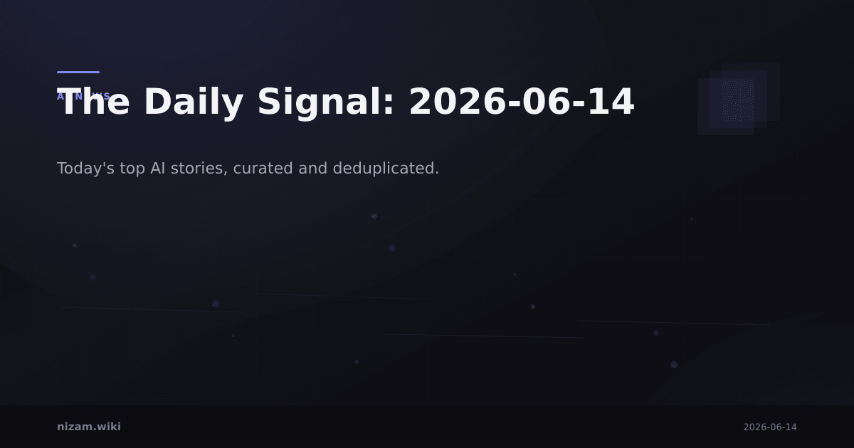 The Daily Signal: 2026-06-14