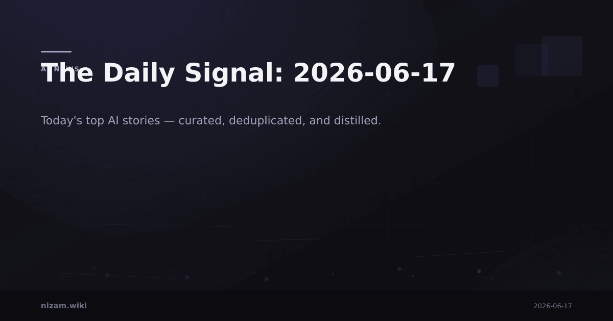The Daily Signal: 2026-06-17