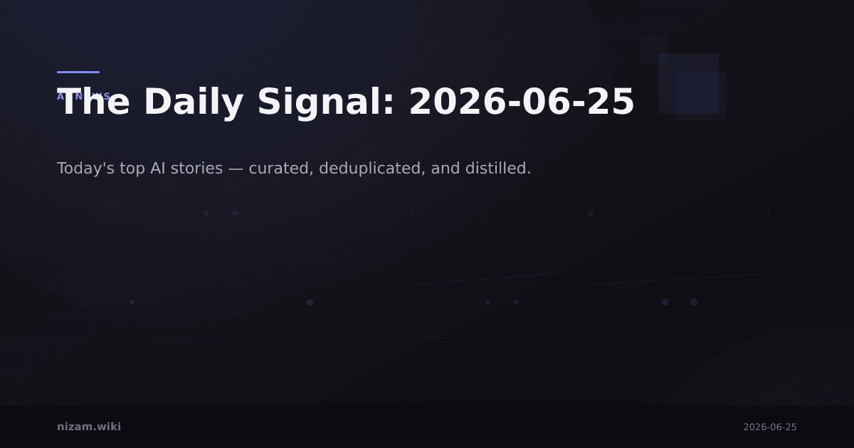 The Daily Signal: 2026-06-25