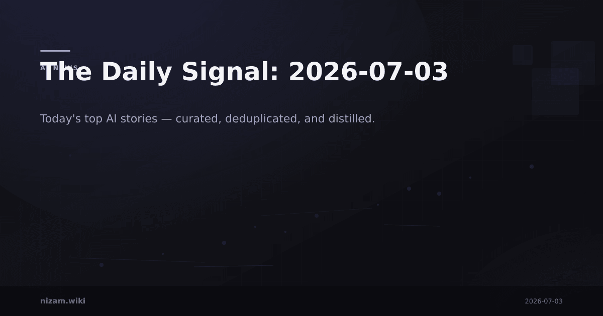 The Daily Signal: 2026-07-03