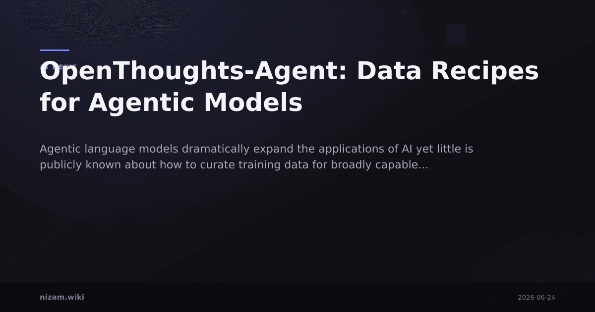 OpenThoughts-Agent: Data Recipes for Agentic Models